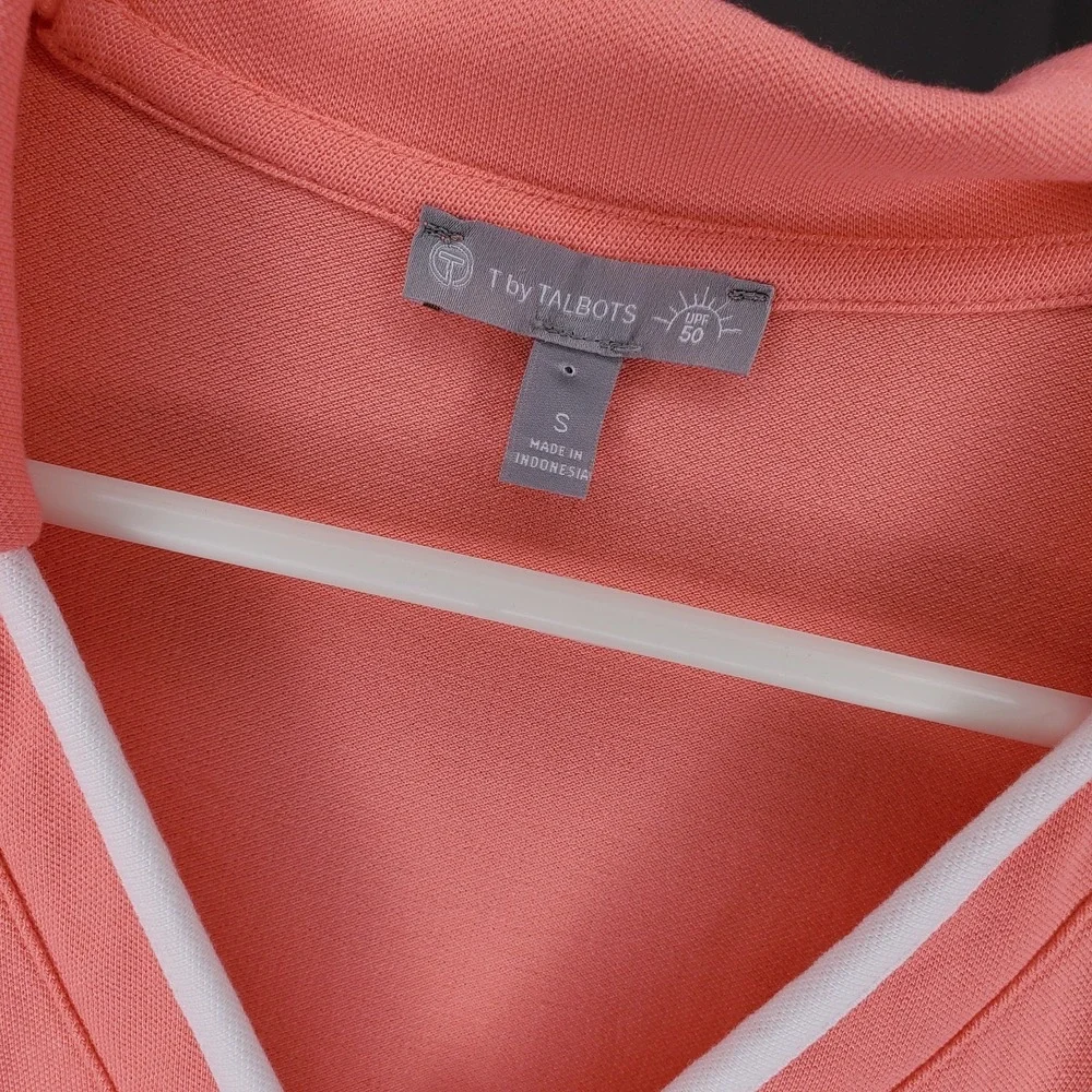 T By‎ Talbots Polo Shirt Dress Small UPF50 Sleeveless Golf Pickleball Tennis - Picture 3 of 7